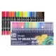 Soft-tip Watercolor Pen Double-headed Marker Pen Set For Children's Kindergarten Dual-purpose Thickness