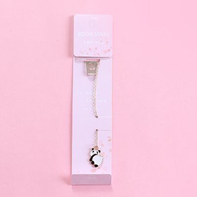 Creative Cartoon Metal Pendant Bookmark