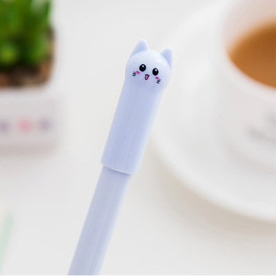 Cute pendulum cat gel pen