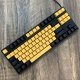 F-87 Mechanical Keyboard Type-C Line Isolated White PBT keycap