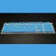 Pudding 108 Key Double Skin Pudding Cream PBT104 Two-color Milk Skin Mechanical Keyboard Translucent Keycap