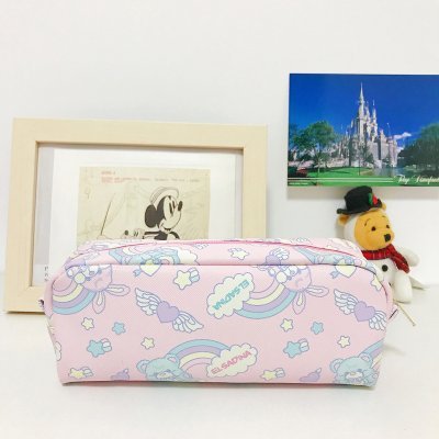 Printed Pencil Case Large Capacity Stationery Box For Elementary  Middle And High School Students