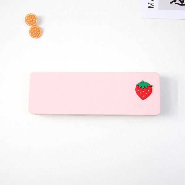 Korean version of ins candy color cartoon pencil case