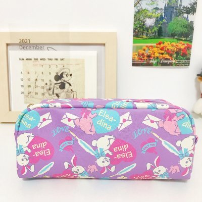 Printed Pencil Case Large Capacity Stationery Box For Elementary  Middle And High School Students