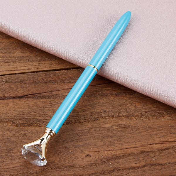 Metal Ballpoint Pen Student Gift Diamond Ballpoint Pen Creative Crystal Advertising Pen