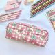 Printed Pencil Case Large Capacity Stationery Box For Elementary  Middle And High School Students