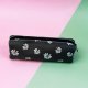 Transparent Tpv Girl Cosmetics Daisy Storage Bag Student Pencil Case