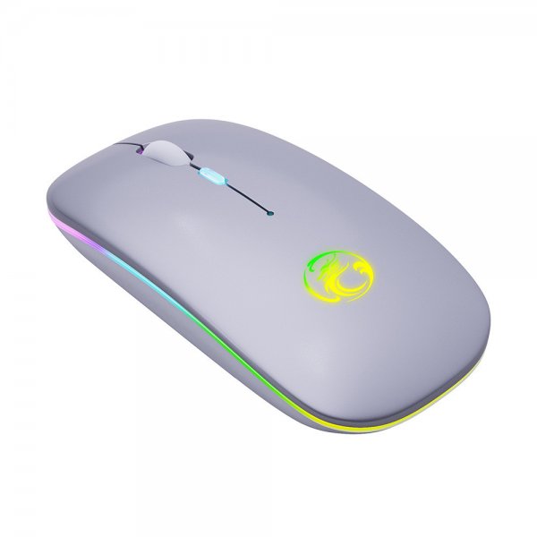 Luminous Charging Bluetooth Dual-mode Wireless Silent Mouse Desktop Notebook