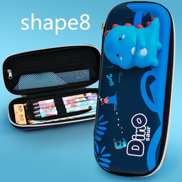 3D Decompression Pencil Case Multifunctional Large-capacity