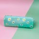 Transparent Tpv Girl Cosmetics Daisy Storage Bag Student Pencil Case