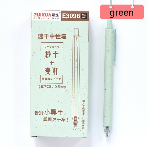 Student 0.5mm quick-drying gel pen