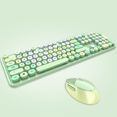 Ferris Hand Wireless Keyboard And Mouse Color Lipstick Punk Girl Cute Office Keyboard And Mouse