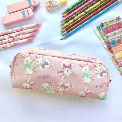 Printed Pencil Case Large Capacity Stationery Box For Elementary  Middle And High School Students