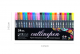 12-color Set Outline Hand Account Highlighter