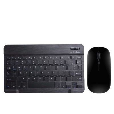 Compatible with Apple   Color Macaron Ultra-Thin Wireless Keyboard And Mouse